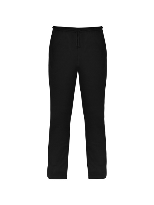 RO™ NEW ASTUN | Straight-cut trousers, pockets & drawcord waist | 50 % cotton / 50 % polyester, brushed fleece 280 gsm (Heather 58: 40 % polyester / 55 % cotton / 5 % viscose)