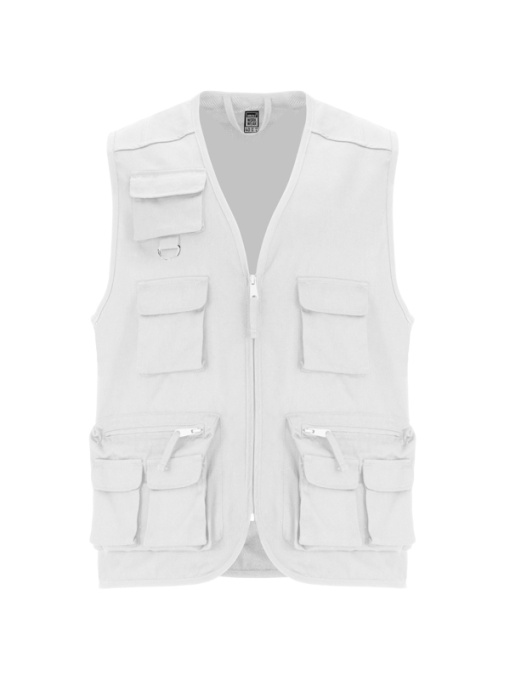 RO™ VENERA | Vestă de lucru multi-buzunar | 80 % poliester / 20 % bumbac | 200 gsm