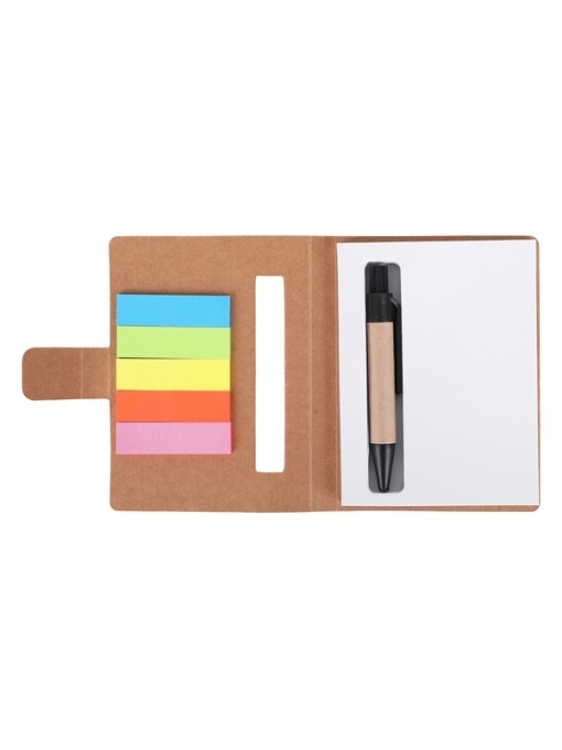 Royal™ ECO BOOK notebook 80x110 / 100 clean pages and ballpoint pen