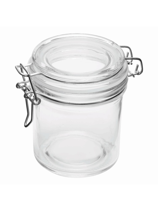 TOP™  Glass storage jar CLICKY S, approx. 280 ml