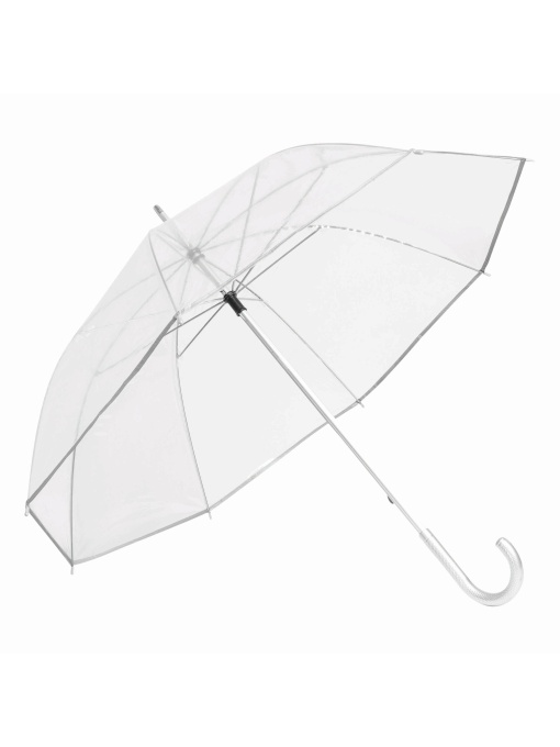 TOP™  Transparent aluminium stick umbrella PANORAMIX