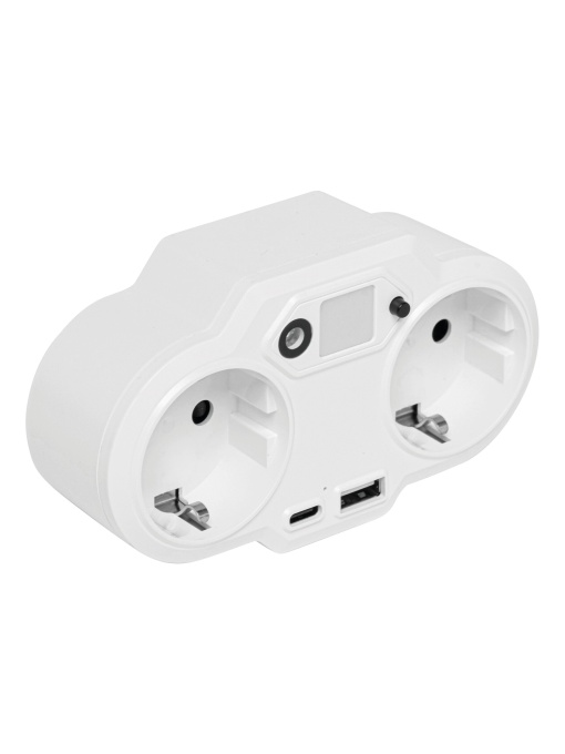 TOP™  USB adapter plug-in power supply with night light ENDLESS POWER NIGHT