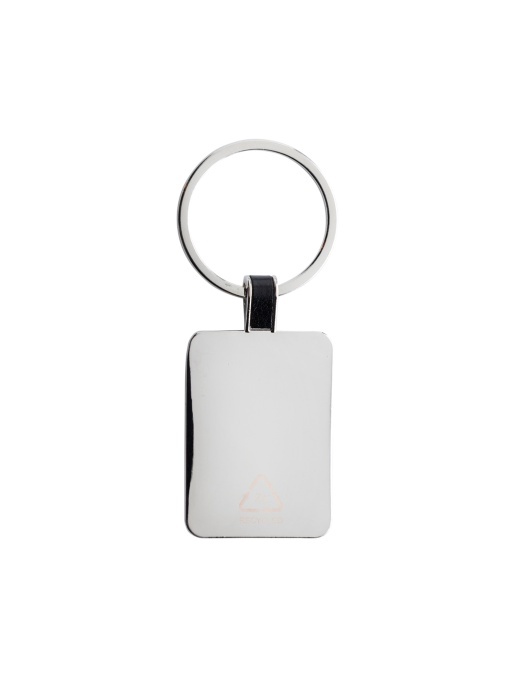 XD™ RCS recycled zinc alloy rectangle keyring - Img 1