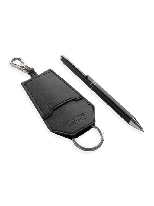 XD™ SP Tula RCS certified recycled PU key holder and pen set