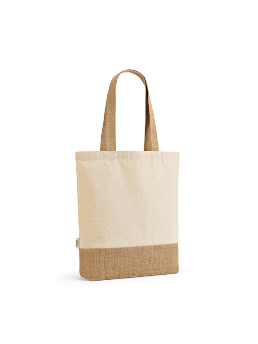 AO™ Puncak Shopping Bag — Geantă de cumpărături din bumbac reciclat 180 g/m²