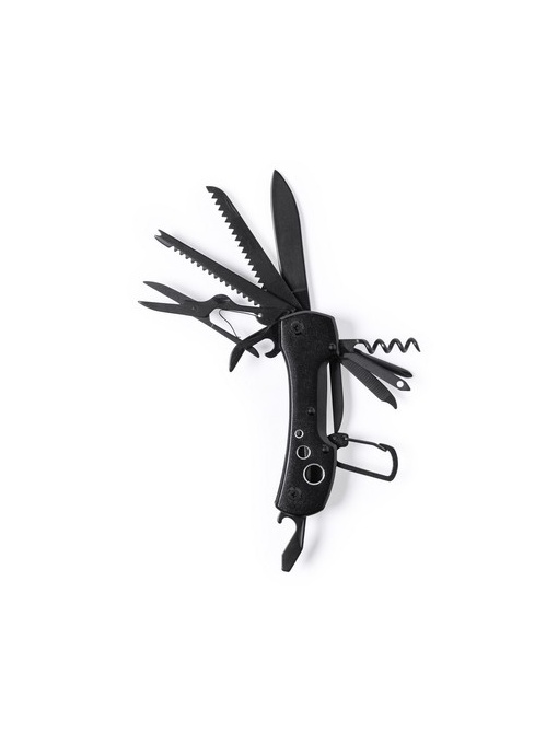 AX™ Multifunctional tool, pocket knife, 13 functions, carabiner