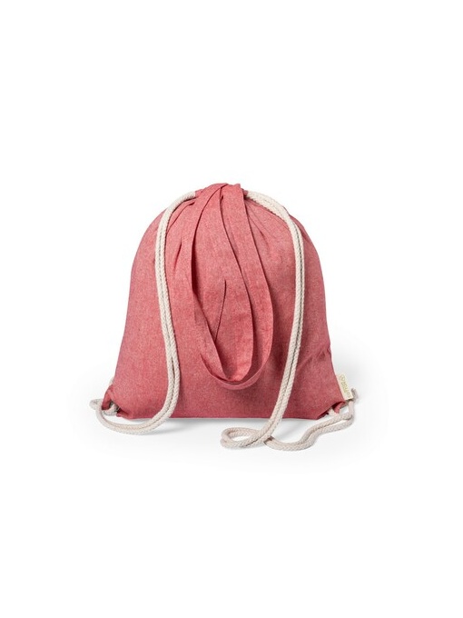 AX™ Recycled cotton bag 2 in 1, drawstring bag and shopping bag