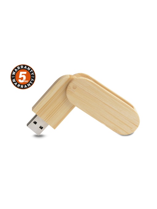 BLUE C™ Memorie USB din bambus STALK 8 GB