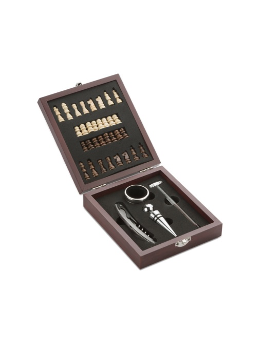 BLUE C™ Set de vin cu șah TREBB
