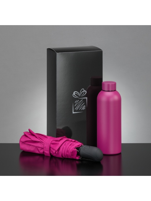 Co™ ACTIVE SET: STICLĂ DE APĂ TERMICĂ ȘI UMBRELĂ AUTOMATĂ