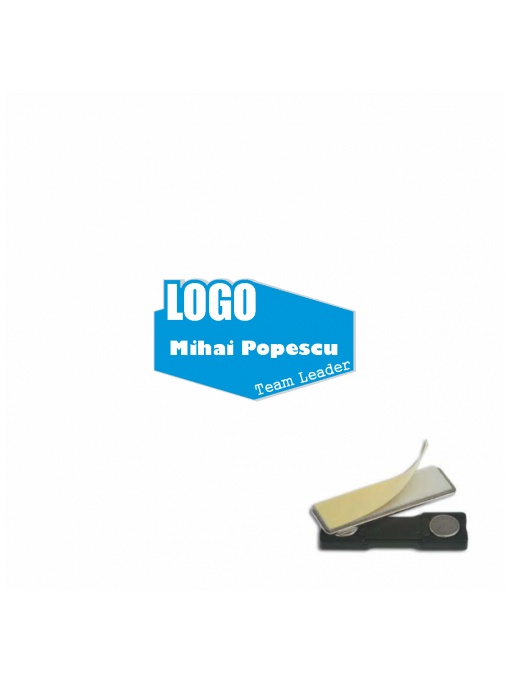 Gathered™ Ecuson Gravat, material acrilic - sistem prindere magnet