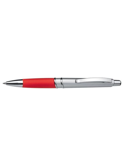 Gathered™ Plastic pen with chrome rings