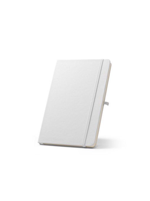 hi!™ ANNE SUB. Caiet A5 din poliester reciclat (100% rPET) 300D, ideal pentru personalizarea prin sublimare