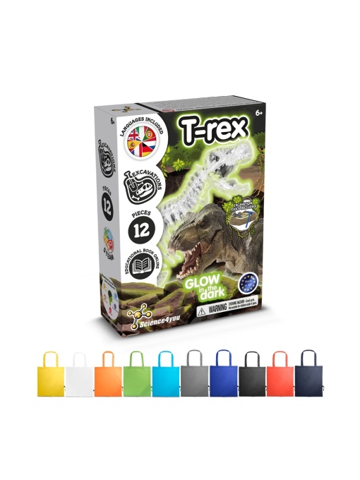 hi!™ Fossil Excavation Kit V Joc educațional furnizat cu o pungă de cadou pliabilă 190T - Img 1