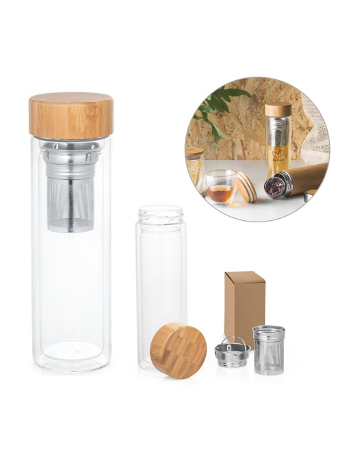 hi!™ MAKAROVA Bottle with infuser 490 mL - Img 1