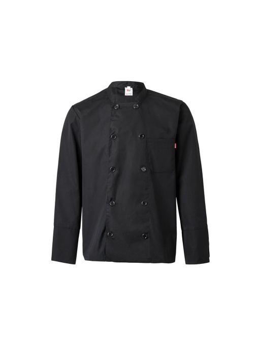 hi!™ VL KALI Jachetă de bucătărie cu mânecă lungă (175g/m²), din bumbac (35%) și poliester (65%)