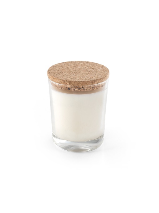 hi!™ ZEN 180 Lumânare aromatică într-un pahar de sticlă cu capac de plută 180 g