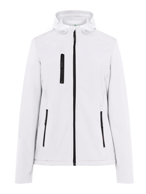 JHK™ SOFTSHELL JACKET HOODED LADY