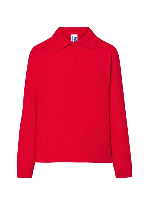 JHK™ Kid LS Unisex Polo - Img 1