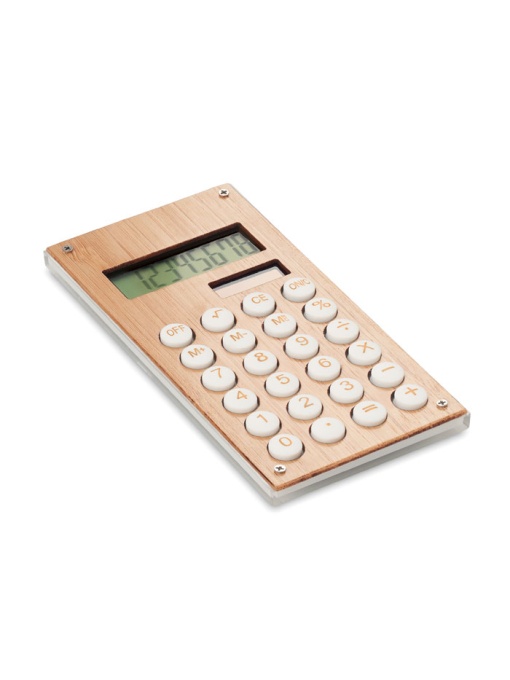 MO™ Calculator bambus cu 8 cifre