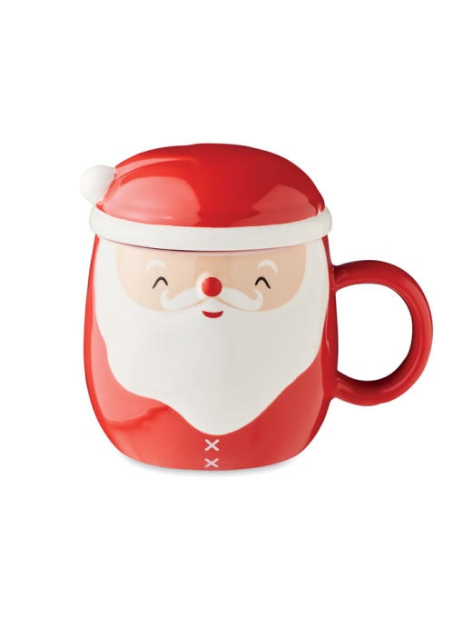 MO™ Santa – Cană ceramică cu capac 370 ml
