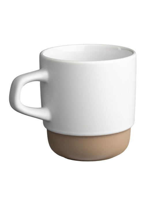 ON™ Cană ceramică 320 ml. Suprapozabilă. Exterior mat, interior lucios - Img 1