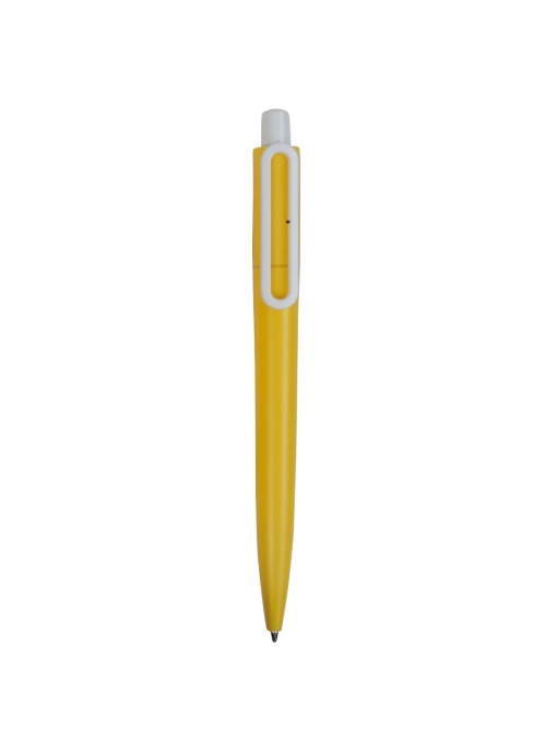 ON™ Plastic snap pen with paper clip-shaped clip