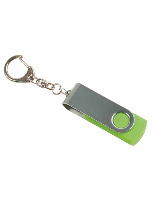 ON™ Rotatable, 8 GB, rubberised ABS/metal pen drive. Upload on request with delivery in 2 week