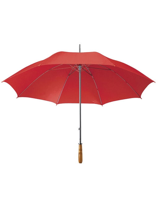 ON™ Golf umbrella with steel shaft and straight wood handle