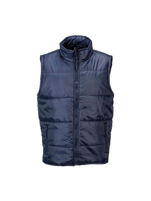 ON™ Vestă din poliester căptușită, cu 2 buzunare laterale cu fermoar. Mărimi: S/M/L/XL/XXL