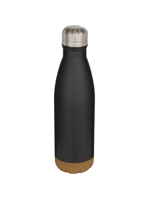 PF™ Cove sticlă de apă 500 ml inox termoizolată pereți dubli cu detalii din plută - Img 1