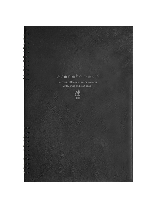 PF™ EcoNotebook NA4 cu copertă din piele PU