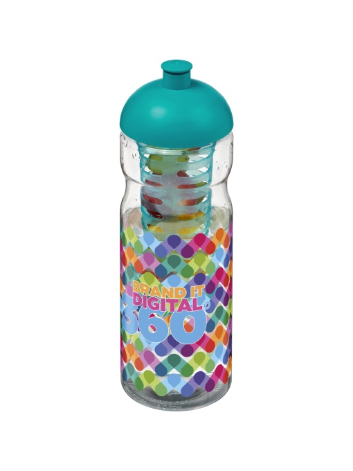 PF™ H2O Active® Base sticlă sport cu capac dome și infuzor 650 ml - Img 1