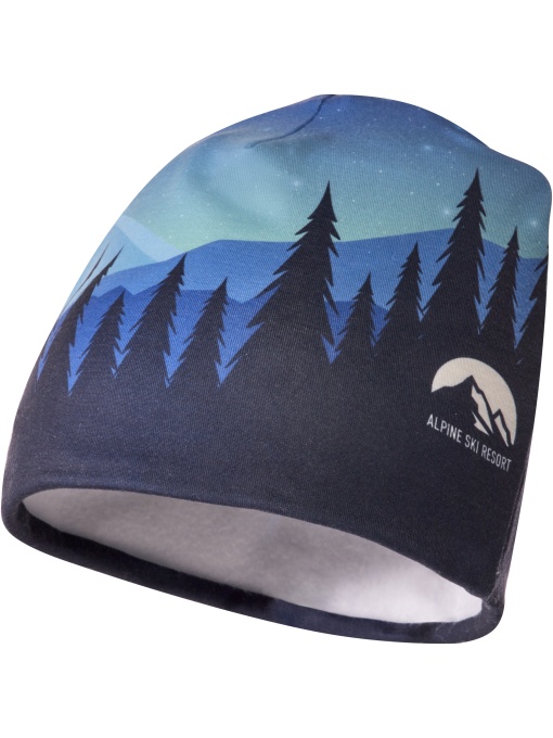 PF™ Loki sublimation RPET beanie with a fleece layer