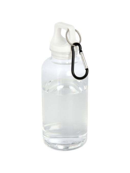 PF™ Oregon sticlă de apă 400 ml din plastic reciclat certificat RCS cu carabinieră