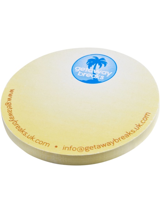 PF™ Sticky-Mate® notițe adezive reciclate rotunde