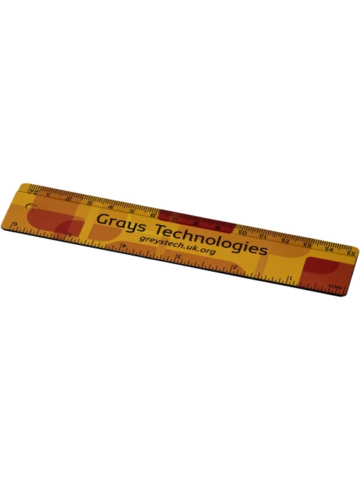 PF™ Terran riglă 15 cm din plastic 100% reciclat