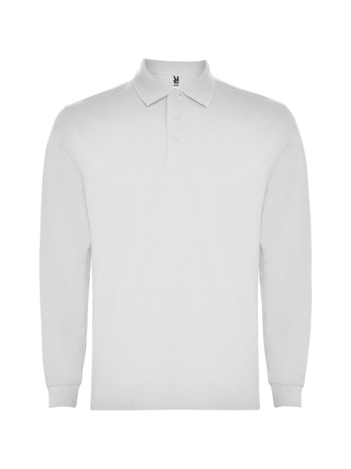 RO™ CARPE | Polo mânecă lungă, guler și manșete rib | 65 % poliester / 35 % bumbac, piqué | 220 gsm