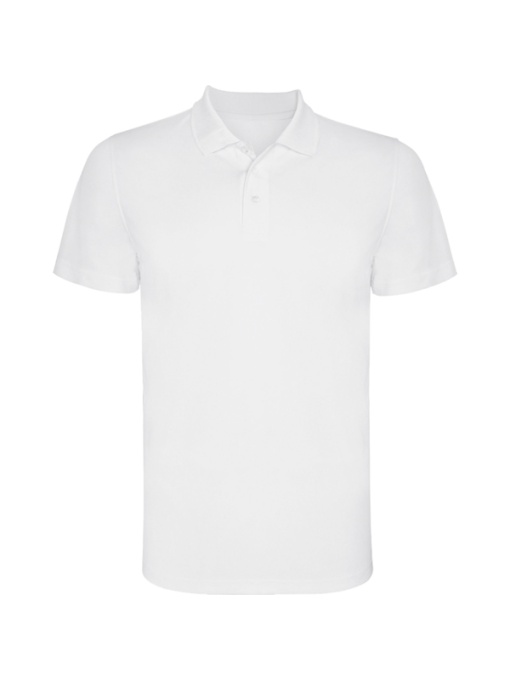 RO™ MONZHA | Short-sleeve technical polo | 100 % polyester piqué | 150 gsm