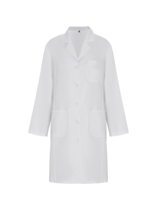 RO™ VACCINE WOMAN | Rochie serviciu femei, mânecă lungă | 65 % poliester / 35 % bumbac | 195 gsm twill