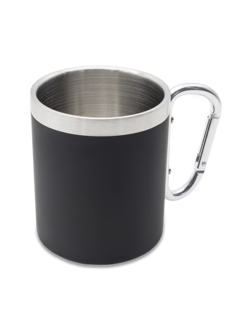Royal™ MAGARO steel mug 300 ml, black
