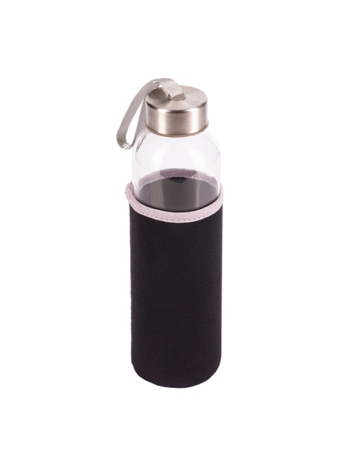 Royal™ VIM glass bottle 500 ml, black
