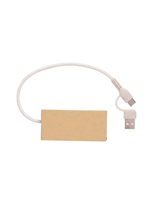 AX™ Hub USB 2.0 din hârtie reciclată