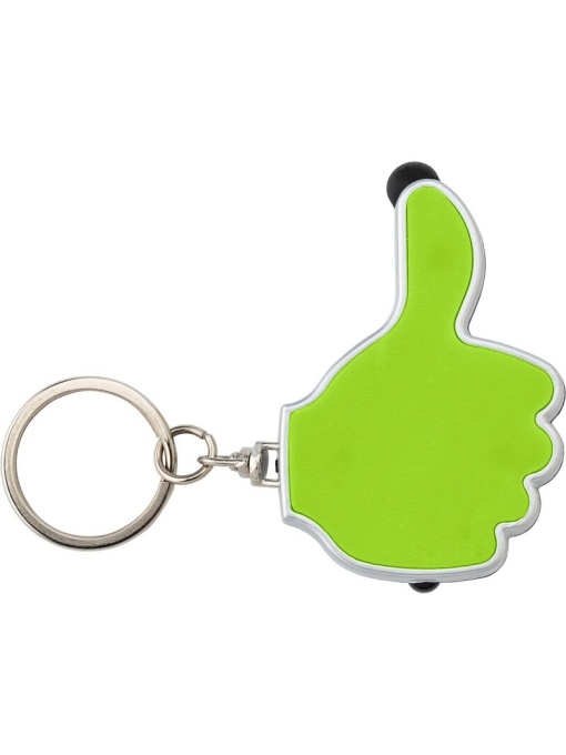 AX™ Keyring &quot;like it&quot;, LED light, touch pen - Img 1