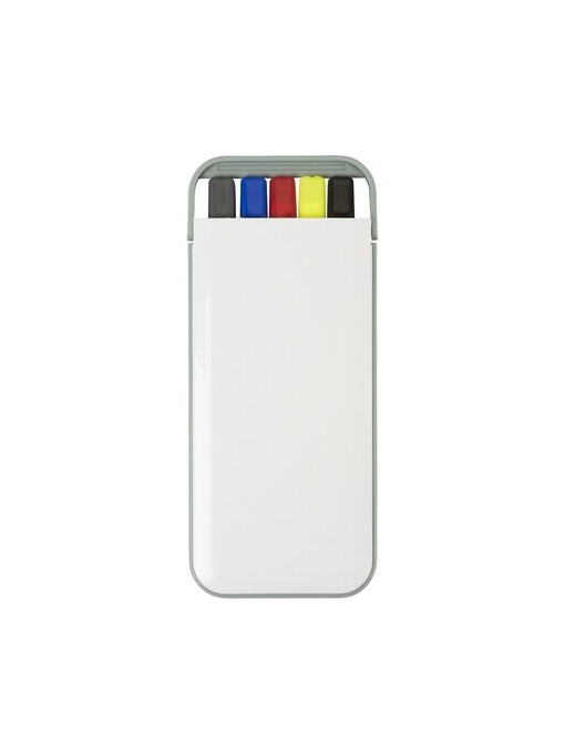 AX™ set de scris, creion, marker text și pixuri cu capace care indică culoarea cernelii