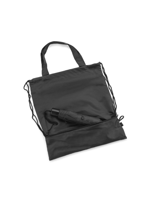 BLUE C™ Drawstring bag with umbrella RAINY