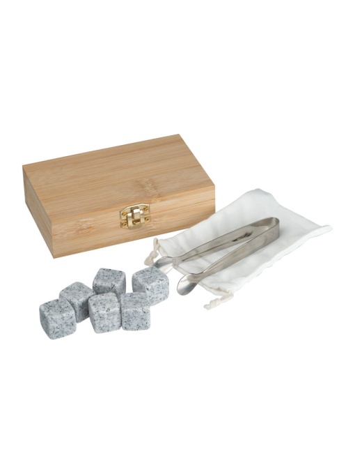 CM™ Set cuburi de granit în cutie bambus