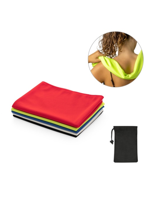 hi!™ BERNAL Recycled Polyester Fitness Cooling Towel (100% rPET) - Img 1