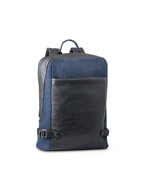 hi!™ DIVERGENT BACKPACK I Laptop backpack up to 15.6'' in denim and PU