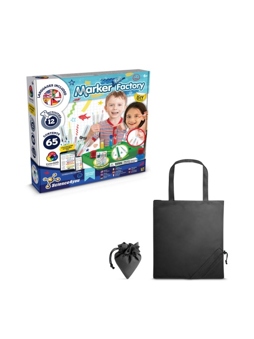 hi!™ DIY Pen Factory Kit II Joc educațional furnizat cu o pungă de cadou pliabilă 190T